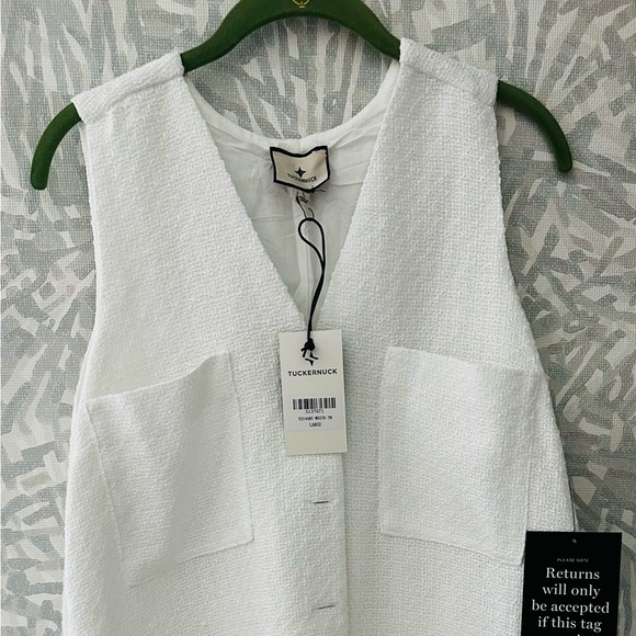 Tuckernuck Pants - Women’s white romper by Tuckernuck